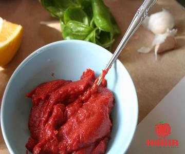 Buy new low salt tomato paste + great price