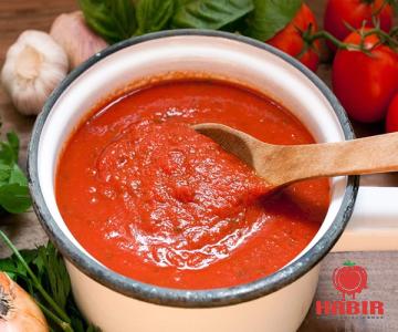 The price and purchase types of quick made tomato paste